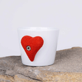 Klettertasse Espresso Herz
