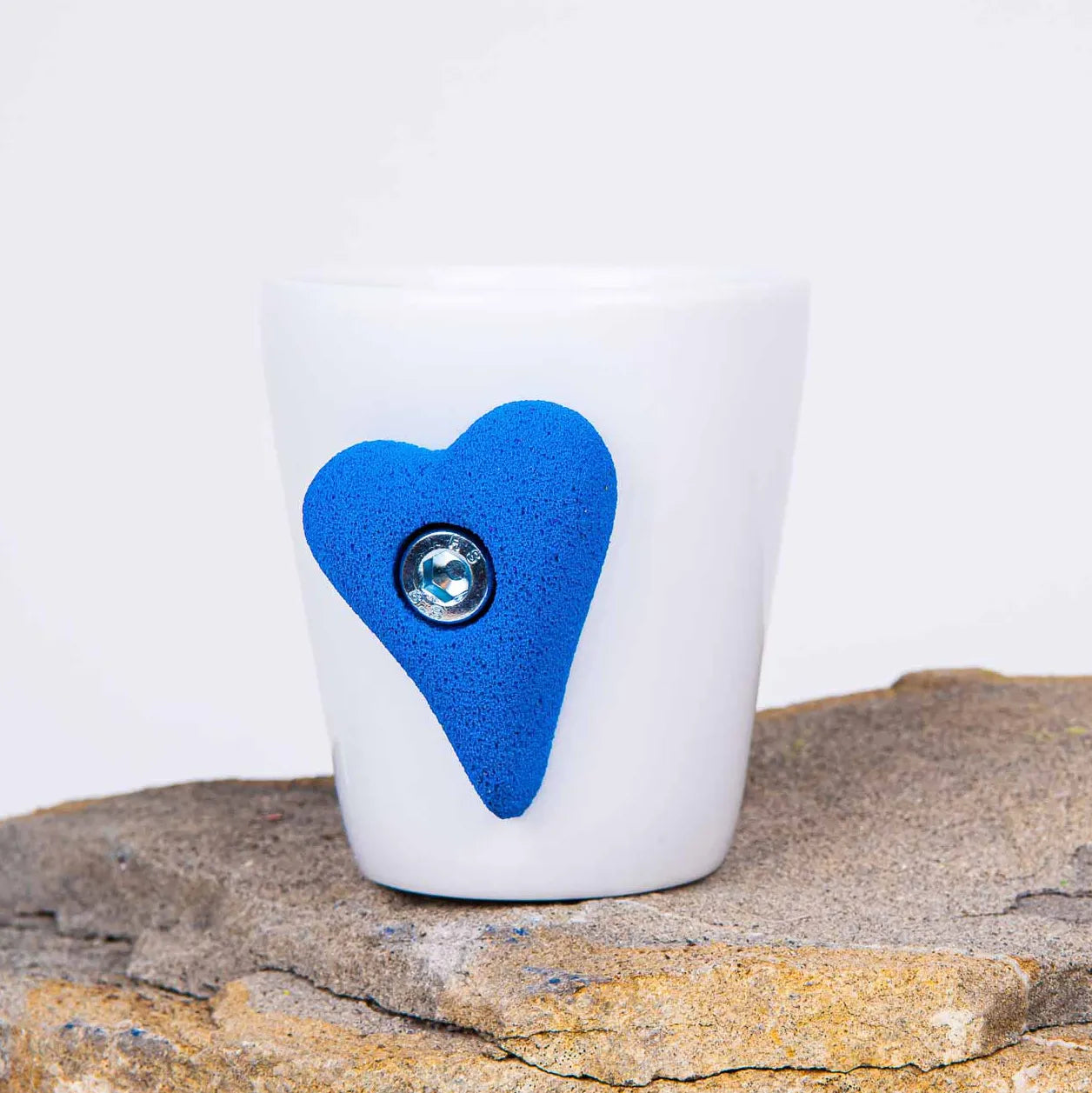Klettertasse Kaffee Herz