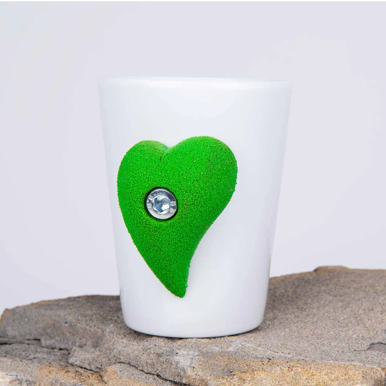 Klettertasse Tee Herz
