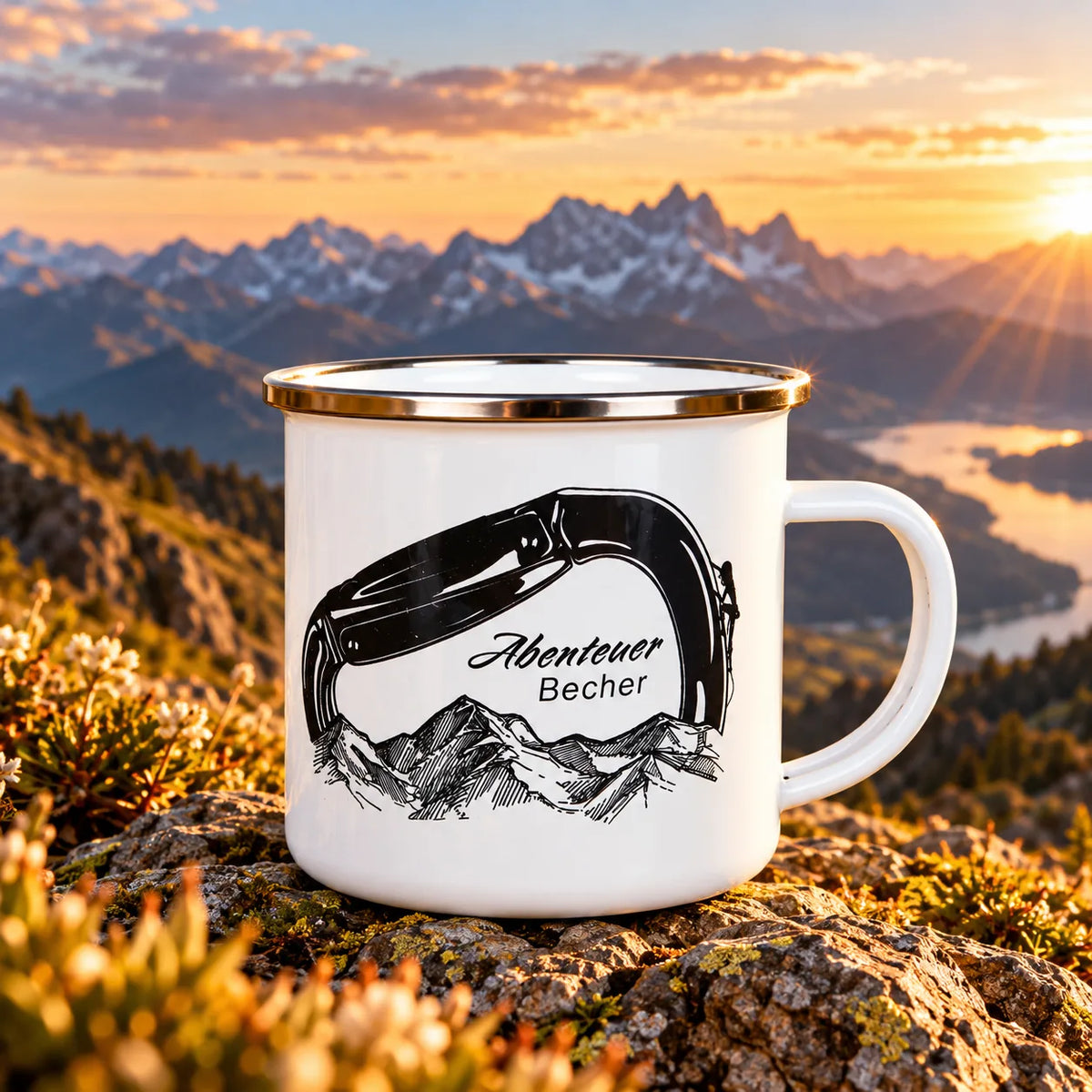Gipfeltasse Abenteurer