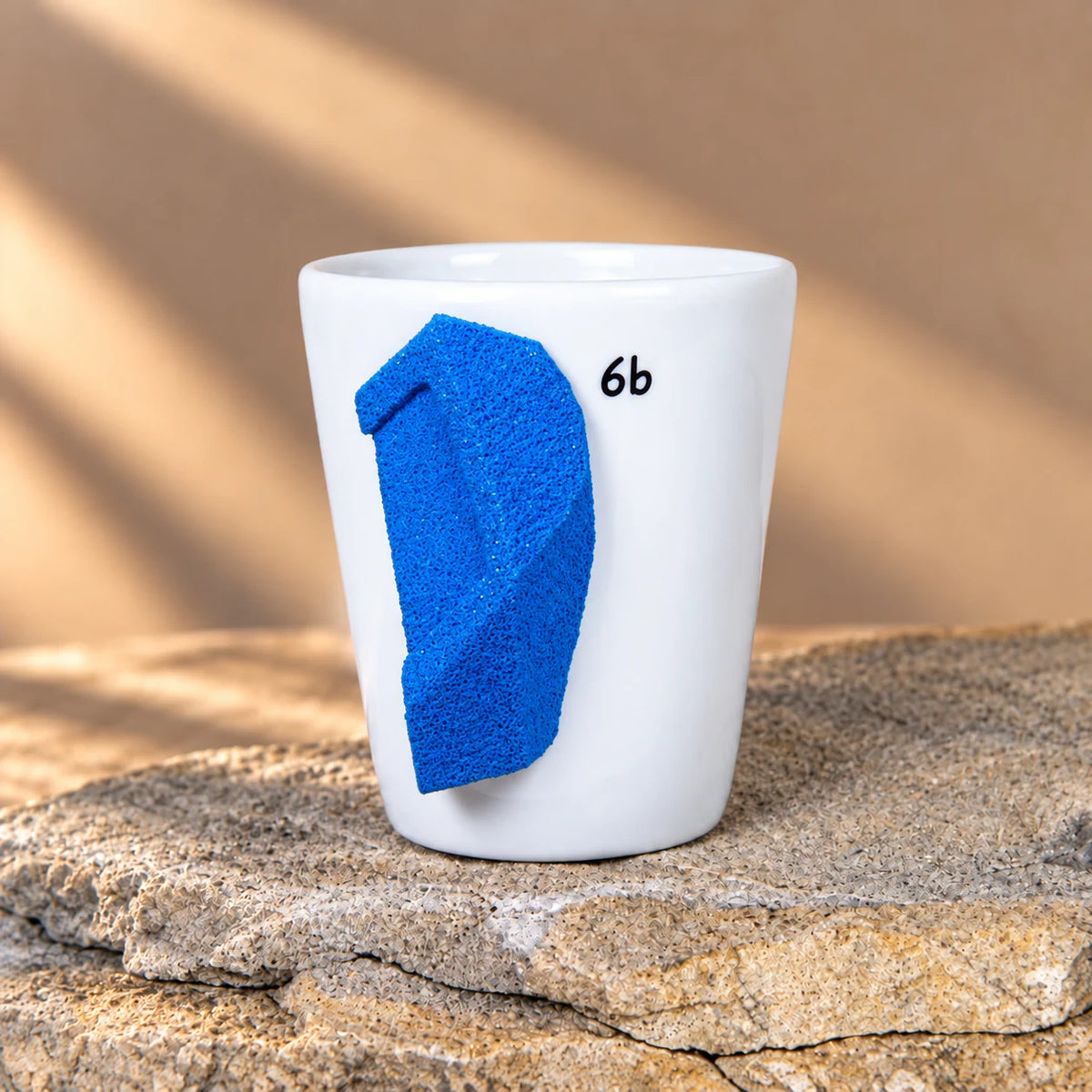 Klettertasse Fingerbeisser 6b (schwierig)