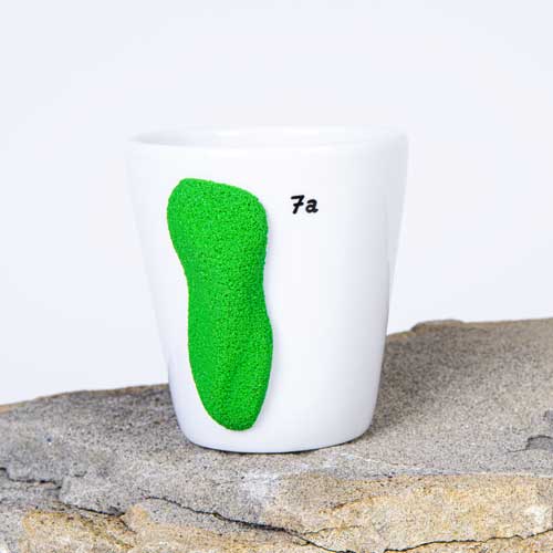 Klettertasse Fingerbeisser 7a (extrem schwierig)