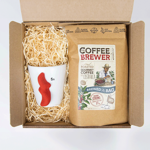 Geschenkbox: Kaffee einzeln