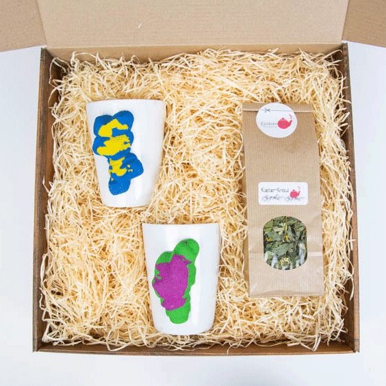 Geschenkbox: Tee doppel