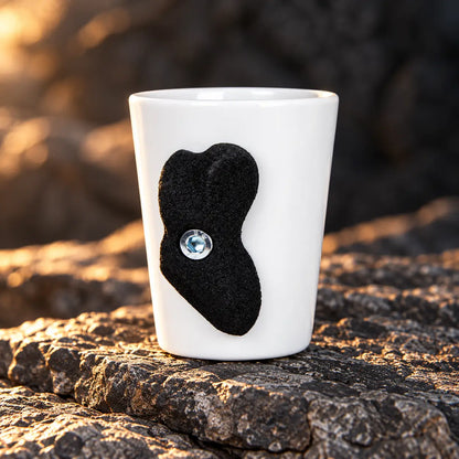 Tee Kletteertasse mit Klettergriff als Henkel