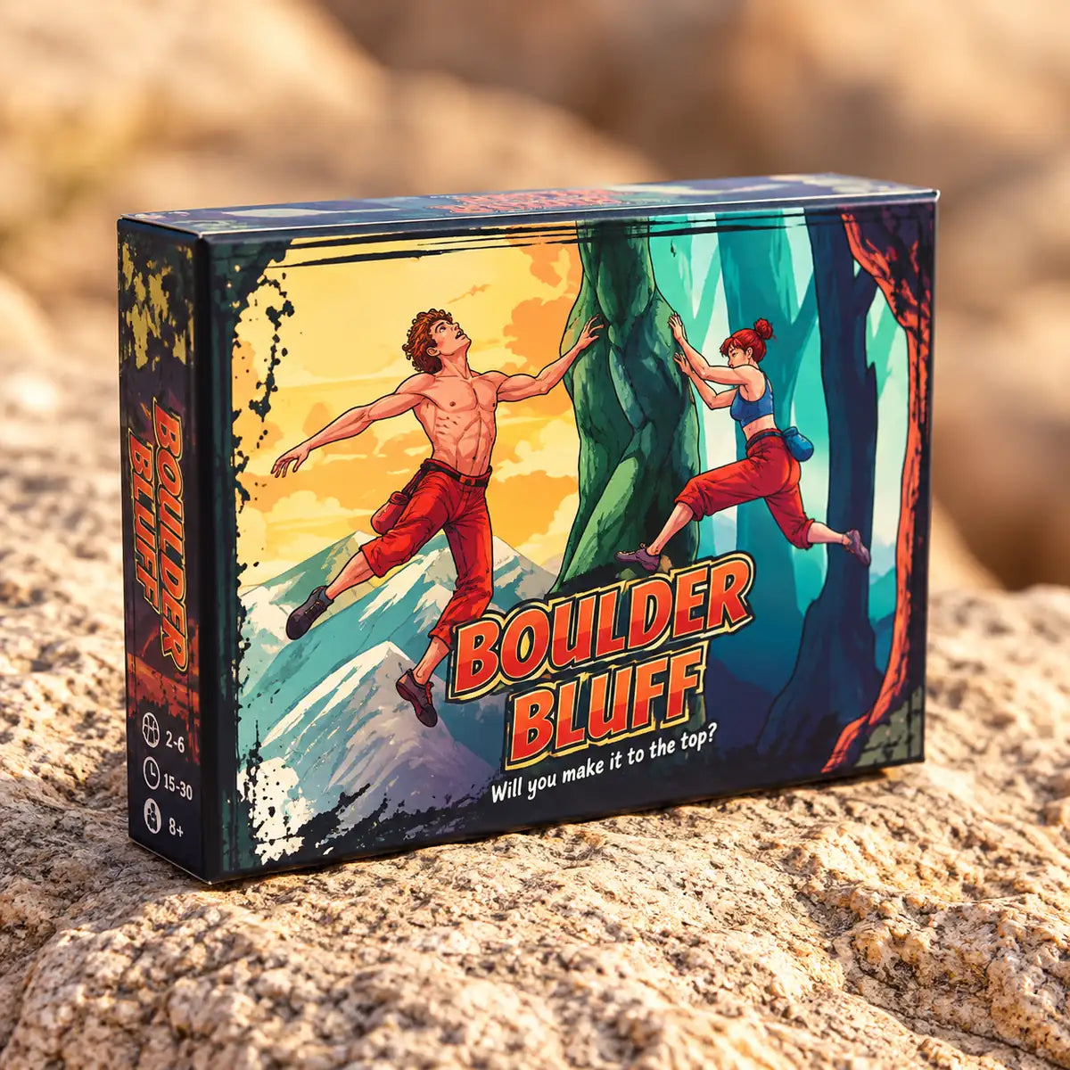 Boulder Bluff Kartenspiel