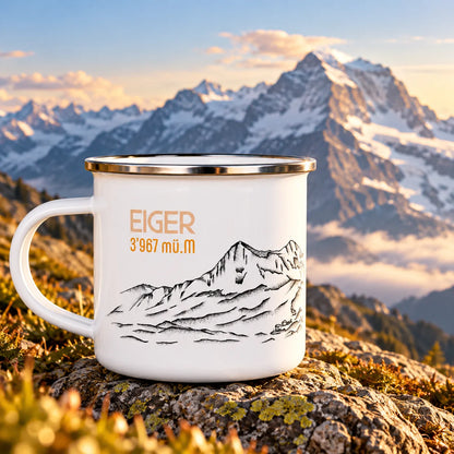 Gipfeltasse Eiger, Mönch, Jungfrau