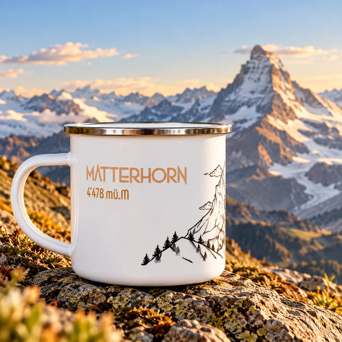 Gipfeltasse Matterhorn