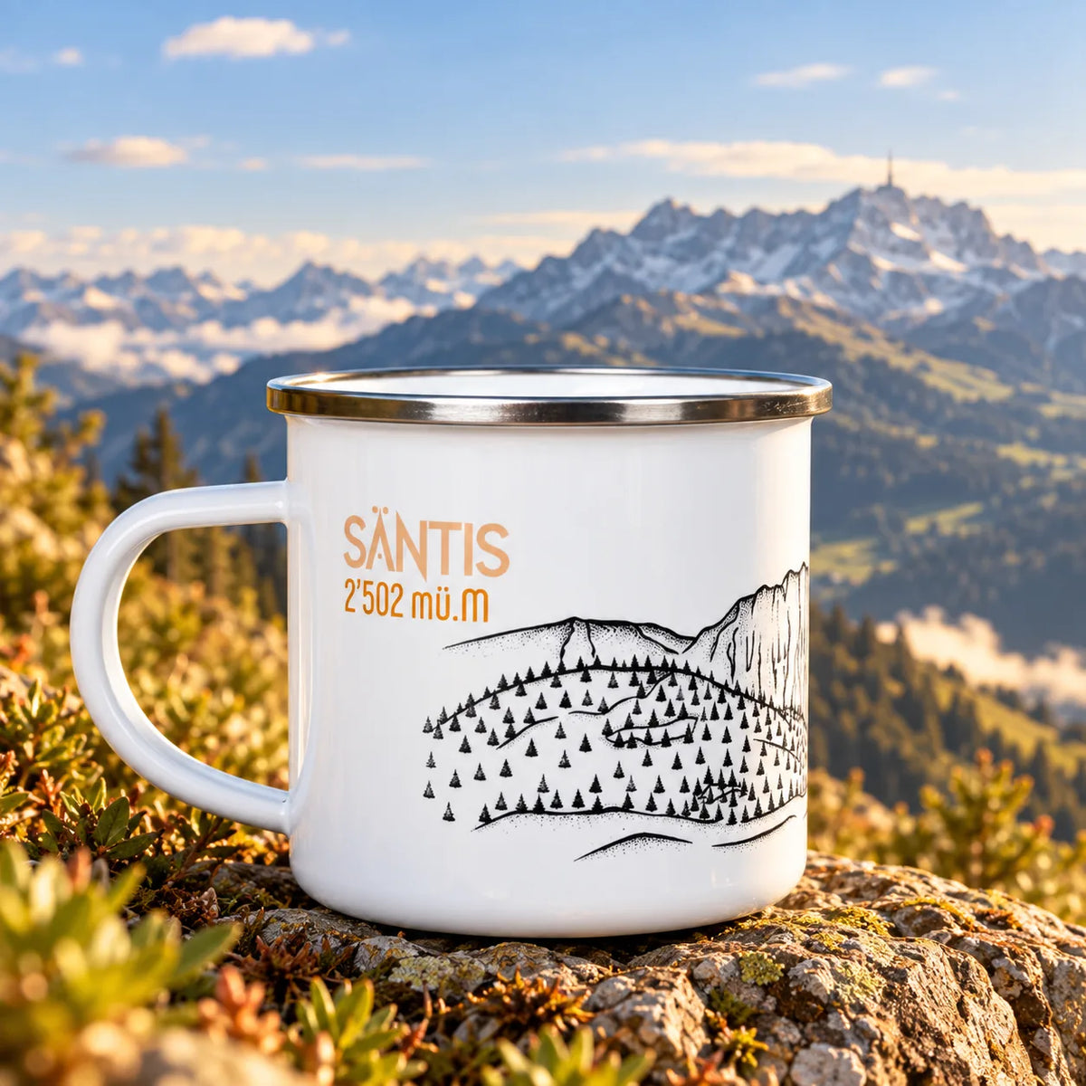 Gipfeltasse Säntis