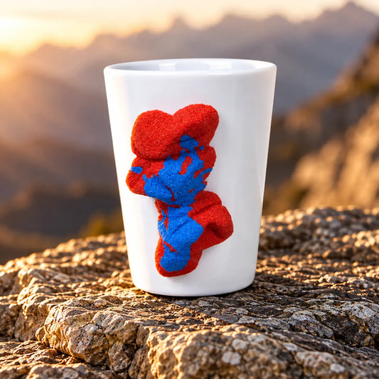 Teetasse Felsli mit orginalem Klettergriff